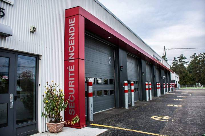 Construction centre de sécurité incendie Québec