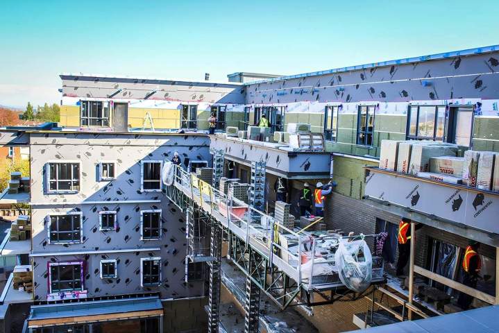 Chantier de construction Québec